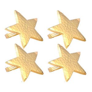 Meilleure qualité en acier inoxydable rond de serviette luxe fer fête mariage table à manger tous les jours réunions de famille ambiance style de vie - Product Image 2