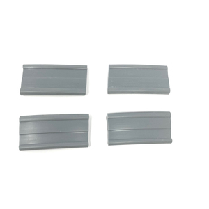 Juego de 4 x gomas grises para tanque de gasolina Lambretta A + B - Product Image 1