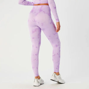 Meilleure vente Legging de yoga pour femmes Couleurs attrayantes Vêtements de sport respirants pour toutes les saisons Legging de yoga de marque privée personnalisable - Product Image 4