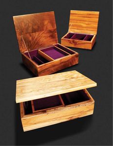 BOÎTE CADEAU ET BIJOUX EN BOIS POLI pour la décoration intérieure pour la décoration de Noël Taux bas - Product Image 2