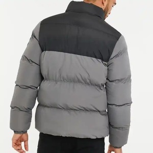 Abrigo de chaqueta acolchada de invierno para hombre a la venta en Pakistán tela de lona de moda con chaqueta de nieve con cuello levantado - Product Image 6