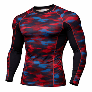 PASAKYA UPF50 Camiseta de Protección Solar Ecológica Antibacteriana Transpirable de Secado Rápido de Poliéster y Spandex para Jiu Jitsu MMA, Color Personalizado, Manga Larga - Product Image 4
