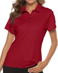 Venta caliente nueva moda mujer Polo camiseta verano Polo camiseta mejor calidad mujeres Polo camisetas venta al por mayor tarifa OEM - Product Image 1