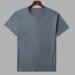 เสื้อยืดผู้ชายแขนสั้นคอกลมแขนสั้นสำหรับผู้ชายเสื้อยืดผ้าฝ้ายแท้220กรัมแบบปรับแต่งได้ - Product Image 3