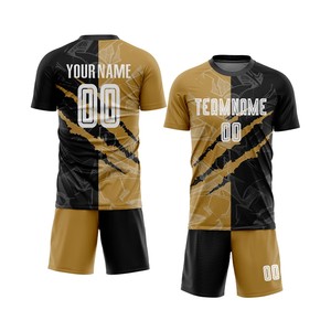 ชุดฟุตบอลแบบซับลิเมชั่นสั่งทำพิเศษ ระบายอากาศได้ดี ผลิตจากโพลีเอสเตอร์ 100% จำหน่ายส่งจากโรงงาน รับพิมพ์โลโก้ แบรนด์ส่วนตัว ส่งออก - Product Image 1