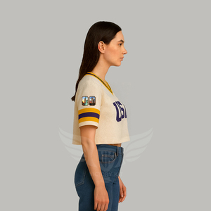 Maillot de football américain personnalisé en mesh, vêtements d'équipe, maillots de sport sublimés, streetwear, maillot de football rétro - Product Image 3