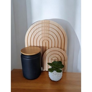 Plateau en bois de chêne massif rustique hacher servant de la charcuterie présentoir debout cuisine ou pièce de décoration intérieure - Product Image 3