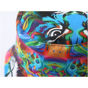 Sombreros de cubo de verano personalizables con ajuste ajustable para ropa informal deportiva disponible en varios colores con material de piel - Product Image 5