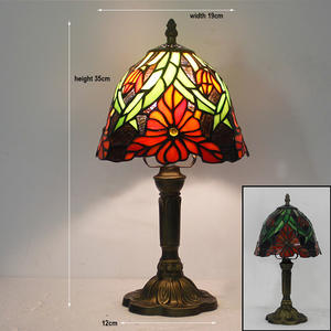 עבודת יד vente en giffany מעטפת סנטה claus טורקית lily זכוכית ac הוביל מנורה lible - Product Image 4