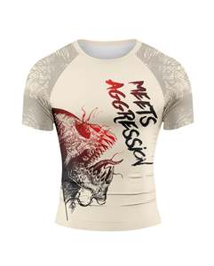 Spider Compression Gym Shirt Men Superhero Tight Fit Short <b>Sleeve</b> Sportswear Quick Dry Fitness Training Workout Top - Product Image 4