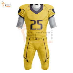 Uniformes de Fútbol Americano de Alta Calidad, 100% Poliéster, Personalizables, Diferentes Estilos, Color Liso, Transpirables, Sublimados, de Secado Rápido - Product Image 2