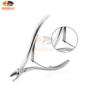 Pinces à cuticules en acier inoxydable coupe-cuticules coupe-peau morte ciseaux pédicure manucure outils ongles ongles - Product Image 4