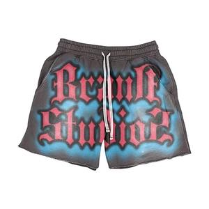 ชุดเสื้อยืดครอปทรงบ็อกซี่และกางเกงขาสั้นสไตล์วินเทจฟอกสีแบบแอซิด ผลิตจากผ้าฝ้ายระบายอากาศดี สวมใส่สบายๆ สไตล์สตรีทแวร์ เหมาะสำหรับฤดูร้อน พิมพ์ลายด้วยเทคนิค DTG คุณภาพเยี่ยม - Product Image 5