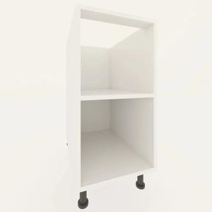 Armoires de cuisine modulaires modernes de style américain avec Shaker-Style MFC/Panneau de particules Finition peinte Fourniture en vrac - Product Image 4