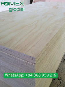 Contreplaqué commercial en bois de pin 1250x2500mm 15mm imperméable 9 plis Panneau extérieur colle E0 moderne - Product Image 4