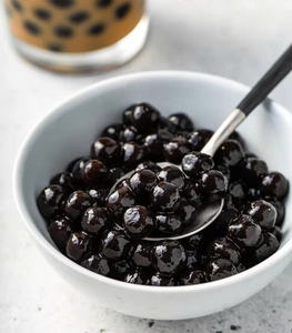 Perlas de tapioca de caramelo Premium para batidos y postres de té de burbujas, perlas de tapioca 3Q sabores de frutas mixtas para cobertura de té con leche - Product Image 2