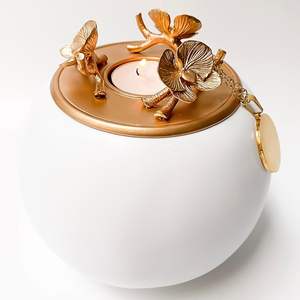 White Colour <b>Urn</b> Metal Aluminium Metal Pet <b>Urns</b> With export Quality <b>For</b> <b>Dog</b> Cats <b>Ashes</b> In Different Colors Direct From Factory - Product Image 4