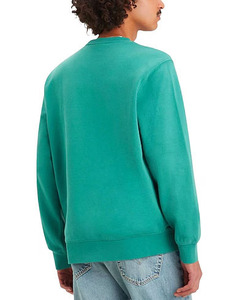 Unisex Plain Crewneck Sweatshirt Pullover Fleece Lined Long Sleeve Casual Winter <b>Warm</b> Oversized Streetwear <b>Top</b> for Men <b>Women</b> - Product Image 3