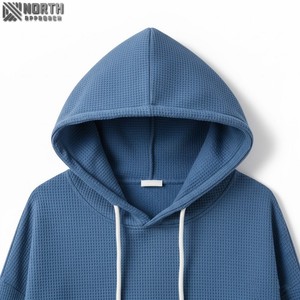 Peso pesado personalizado Impresión digital 100% algodón Transpirable Secado rápido Invierno Hombres Regular Fit Pullover Hoodie 180gsm - Product Image 4