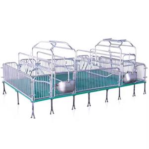 2025 gran oferta, nueva condición, cama de parto de cerdas de cerdos y jaula de parto, cajas de nacimiento con equipo de suelo para uso agrícola de cerdas - Product Image 1