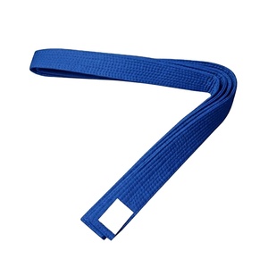 เข็มขัด BJJ ศิลปะการต่อสู้ สีและโลโก้สั่งทำได้ ตำแหน่งด้านหน้า ผ้าฝ้าย 100% เข็มขัด BJJ สำหรับผู้ชาย - Product Image 1