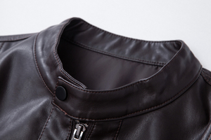 2025 à la mode dernière conception personnalisée en cuir de vachette véritable de haute qualité Long manteau respirant Style Vintage OEM hommes veste en cuir - Product Image 3