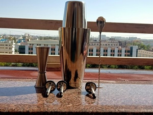 ชุดบาร์โลหะหรูหรา108-12ชิ้นชุดเชคเกอร์คอกเทลที่ทันสมัยพร้อมคอลเลกชันเครื่องทำจากบาร์ระดับพรีเมียม - Product Image 3