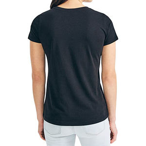 Wholesale High Quality Women 100% Cotton Women <b>T</b>-<b>shirt</b> Blank Plain O-neck Women Oversized <b>t</b> <b>Shirt</b> for <b>Ladies</b> - Product Image 3