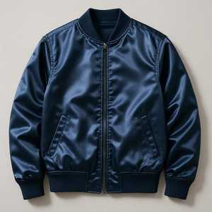 Nueva Chaqueta Acolchada de Invierno con Capucha, Cuello Mandarín, Estilo Deportivo, Corte Holgado, Hecha de Lona de Poliéster/Algodón - Product Image 1