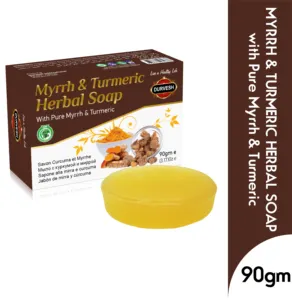 Myrrh & Turmeric 90gm Herbal Soap PRIVATE LABEL WHOLESALE HANDMADE 100% PURE SOAP BEAUTY SKIN WHITENING