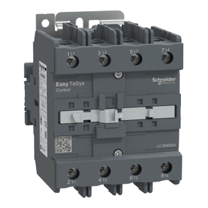 Contattore TVS Schneider Electric EasyPact LC1E80004M7 4P(4 NO)-AC-1 per <= 415 V 100A con bobina 220 V AC - Product Image 1