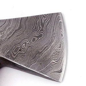 Venta al por mayor personalizada de alta calidad OEM ODM servicio hecho a mano Damasco hachas caza Camping multiusos acero hacha cabeza mango de madera - Product Image 6