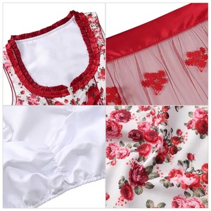 เดรสผ้าฝ้าย dirndl สำหรับเด็กผู้หญิงชุดเดรสผ้าฝ้ายผ้าฝ้ายแบบสั่งตัดตามสีได้ชุดเดรสเทศกาลผ้าซาตินชุดเสื้อผู้หญิงยาวยาวผ้าพันรอบต่ำ - Product Image 3