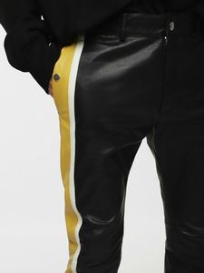 Pantalones de Cuero para Hombre de Diseño Personalizado de Alta Calidad, los Más Vendidos, Elegantes, Ligeros, Transpirables e Impermeables, Estándar - Product Image 5