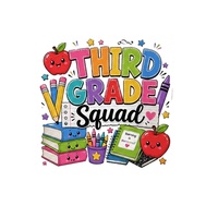 Transfert DTF Prêt à Presser pour T-shirt Scolaire Personnalisé – Design Spirituel Scolaire – Impression de T-shirts Personnalisés