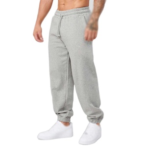 Pantalon de jogging personnalisé avec logo, grande taille, pour homme, décontracté, ample, pour l'entraînement, le sport et le fitness - Product Image 4