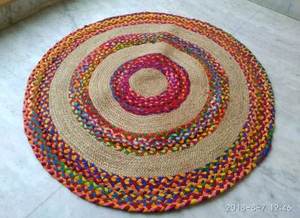 Cổ điển Vòng Bện đay khu vực thảm & thảm trong nhà ngoài trời xử lý Vàng G-65 thân thiện với môi chống trượt tùy chỉnh kích cỡ - Product Image 5