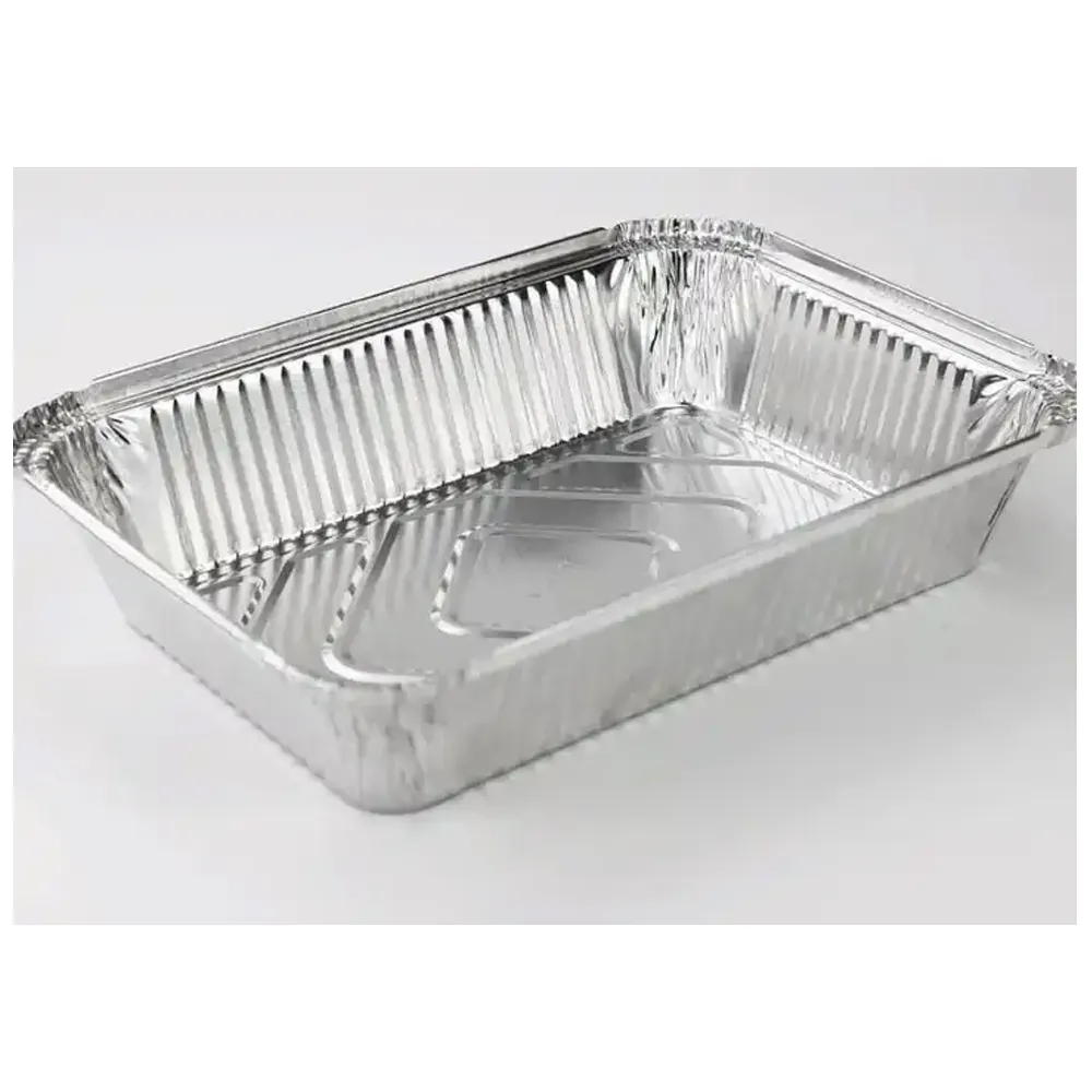 Aluminiumfolie Container 216*168 Mm Aluminiumfolie Trays Beste Verpakking Fabrikanten