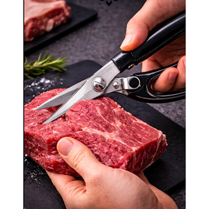 Ciseaux de cuisine professionnels en acier inoxydable pour couper la viande de volaille, le poisson - Product Image 2