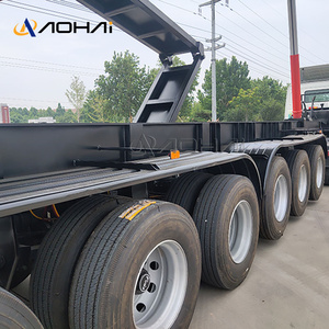 U字型油圧シリンダーリアダンプティッピングティッパー鉄砂鉱石ダンパーボックスバン半トレーラー - Product Image 5