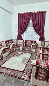 Diseño interior árabe Majlis, diseño clásico moderno, elegante conjunto de sala de estar, asientos de esquina de lujo, diseño que ahorra espacio - Product Image 3