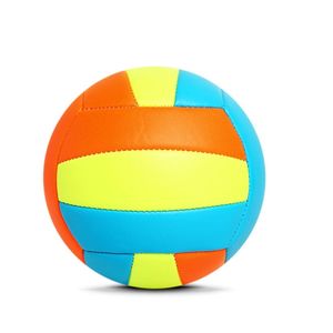 Piccola palla da pallavolo per bambini in PVC colorata di dimensioni leggere 2 per i bambini che giocano al coperto Soft Training Souvenir regalo - Product Image 1