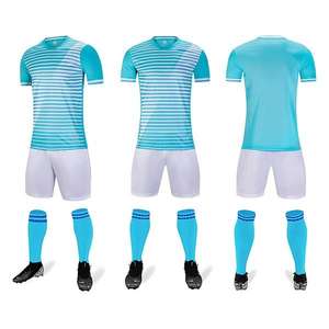 Kits de fútbol de equipo personalizado Premium de secado rápido de alto rendimiento Durable Cómodo Ligero Camiseta de fútbol de entrenamiento personalizada - Product Image 2