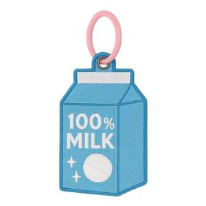 Porte-clés brodé OEM Porte-clés brodé de dessin animé mignon - Product Image 4