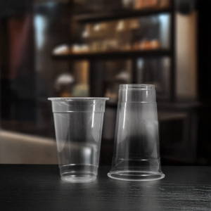 Gobelets en plastique PP/PET jetables de haute qualité 16/20/24oz tailles 95mm gobelets à paroi unique pour boissons froides jus en gros Vietnam - Product Image 1