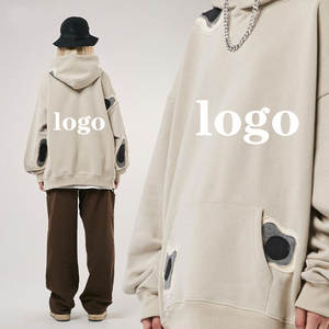 Oversize heavyweight 100% algodón unisex sudaderas con capucha unisex fleece pullover HOODIE unisex pullover ropa hombre - Product Image 2