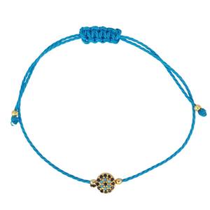 Fashion <b>String</b> <b>Bracelet</b> with Evil Eye Design - Product Image 1