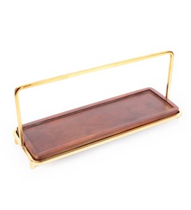 ที่ตั้งโชว์คัพเค้กโลหะและไม้แบบปรับแต่งเงาสำหรับงานเลี้ยงวันเกิด - Product Image 3