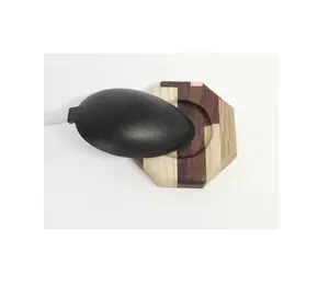 Soporte de descanso de cuchara de madera de alta calidad para utensilios de cocina y restaurantes, artículos de fiesta, productos de uso y venta - Product Image 1