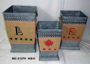 Jardinière en métal de bonne qualité avec jardinière disponible en forme et conçue personnalisée pour les utilisations de décoration de jardin - Product Image 6